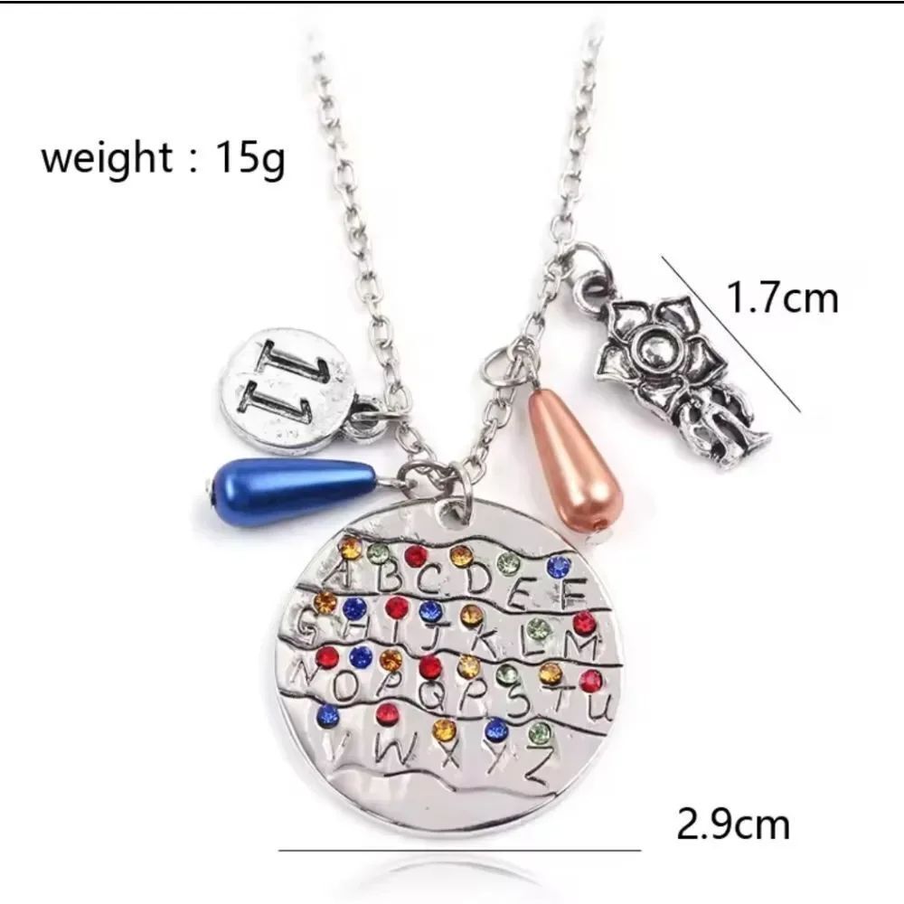 Stranger Things Charm Necklace - Picture 2 of 6
